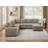 Pull-Out Sofa With Storage Chaise, Upholstered Couch With Console-478435182