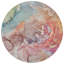 Tapis d'intérieur rond 8 po