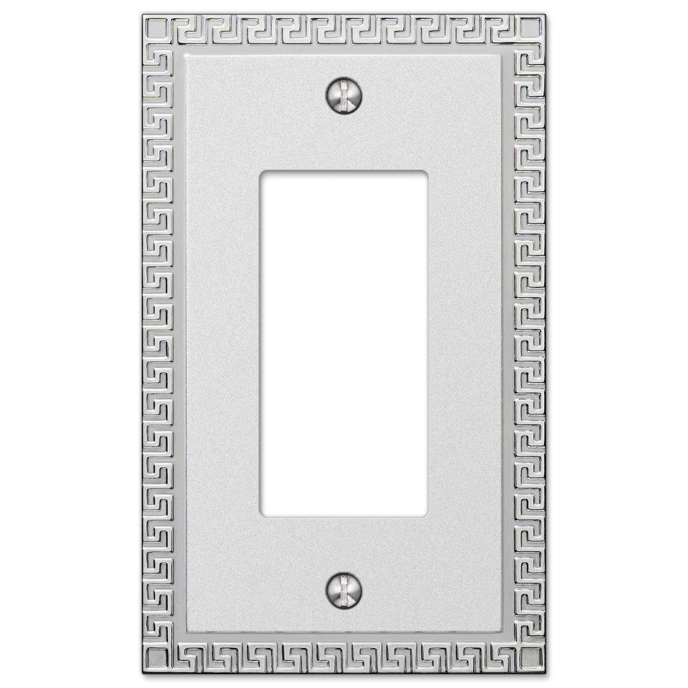 Greek 1-Gang Rocker Wall Plate AmerTac 