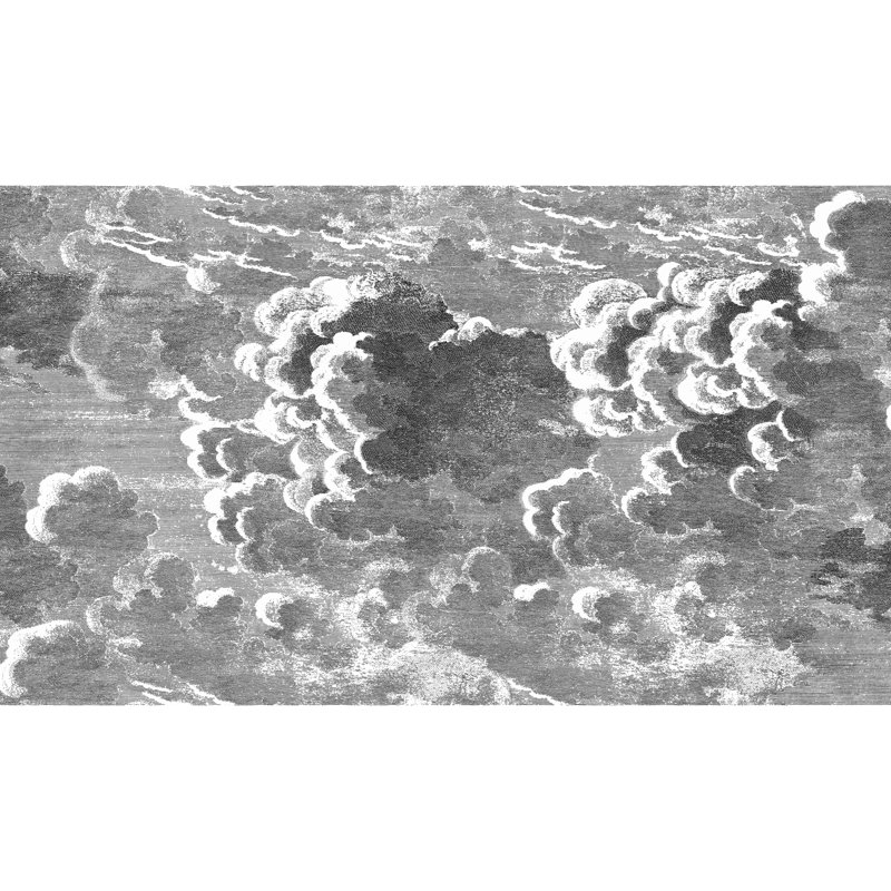Fornasetti Senza Tempo Wallpaper Roll, Black/White