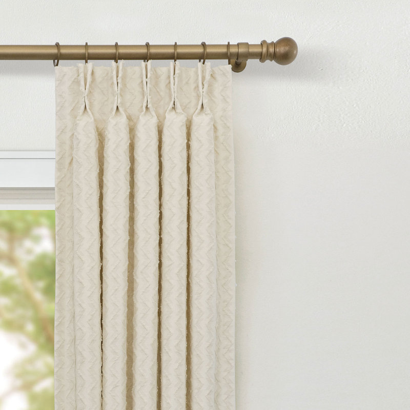 Manderley Chevron Curtain Panel