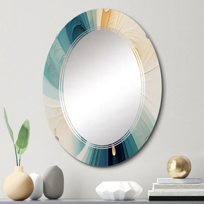 Coarben - Miroir mural moderne ovale