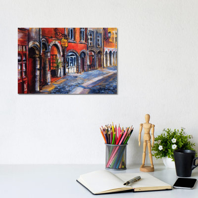 Colors Of Lyon II by Mona Edulesco - Wrapped Canvas Painting