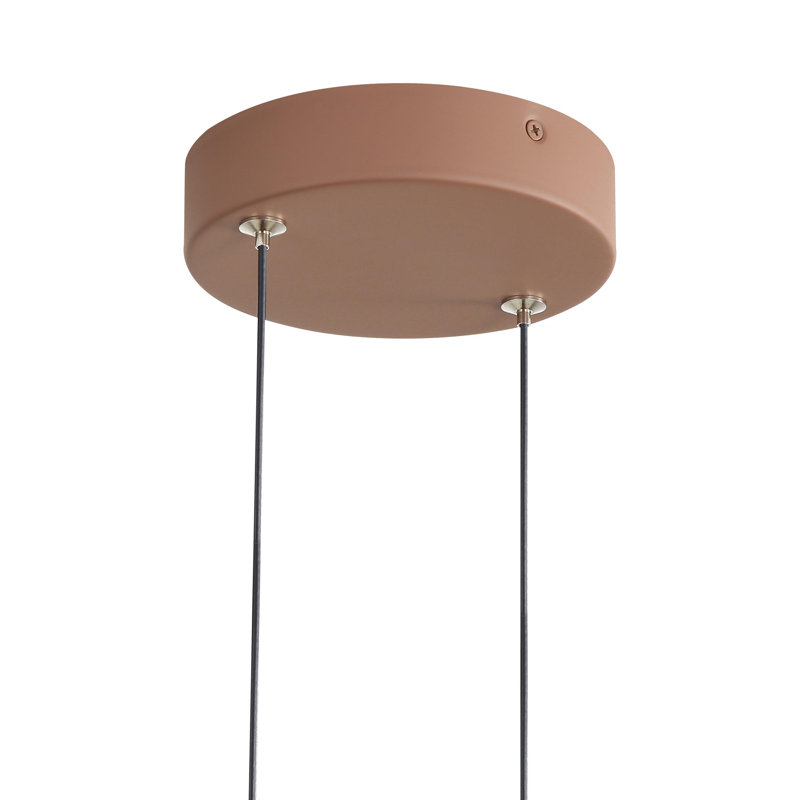 Luminaire suspendu DEL 21 po Meier, Brun