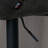 Swivel Upholstered Adjustable Height Counter Stool with Metal Frame