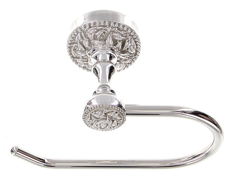 San Michele Wall Mount Toilet Paper Holder, Polished Nickel