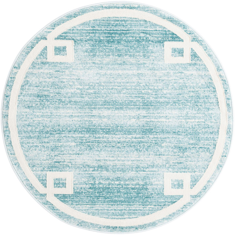 Teydgha Jill Zarin Hill Uptown Rug, Round 5'3"
