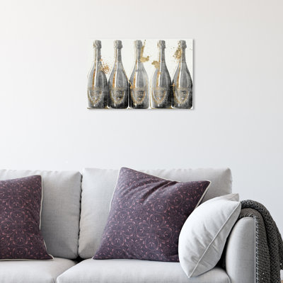 " Drinks And Spirits Dom Marbles 1988, Modern & Contemporary Gold "