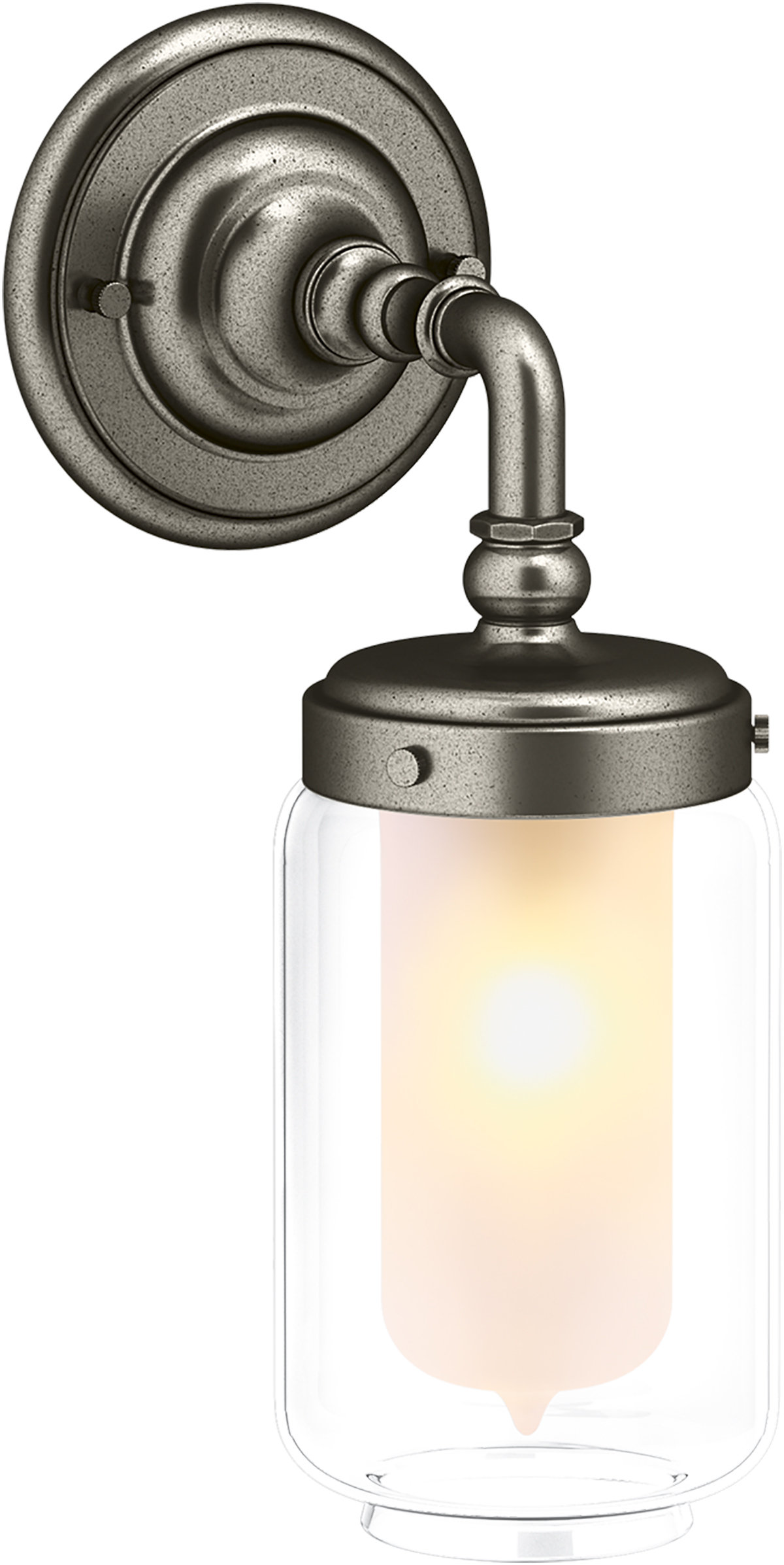 Kohler Artifacts 2 Light Indoor Bathroom Vanity Light Fixture & Reviews ...