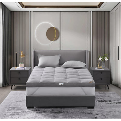 Surmatelas sans matelas Stockham Alwyn Home
