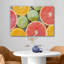 Art mural moderne, pamplemousse, citron, citron vert, cuisine et cuisine-98161731