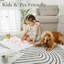 Tapis de salon pour chambre à coucher