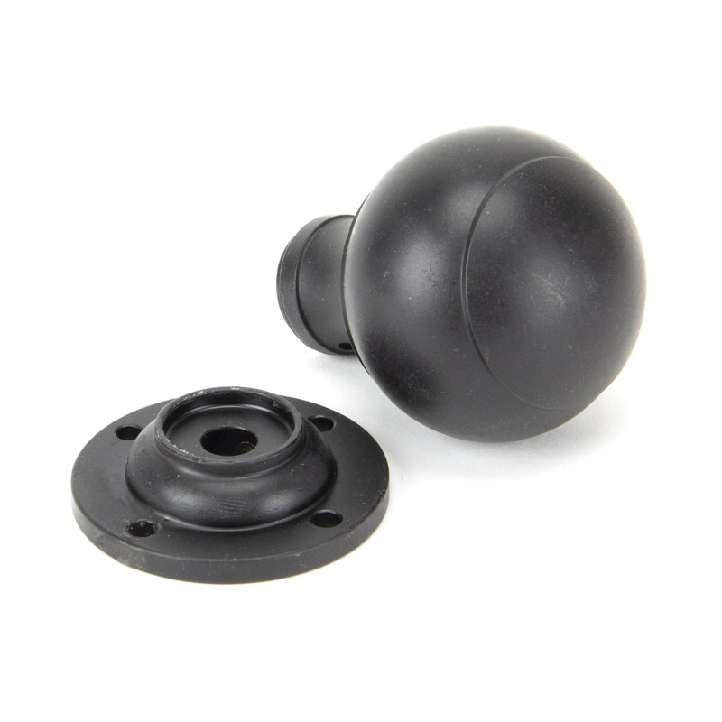 Regency Mortice/Rim Knob Set, External Beeswax