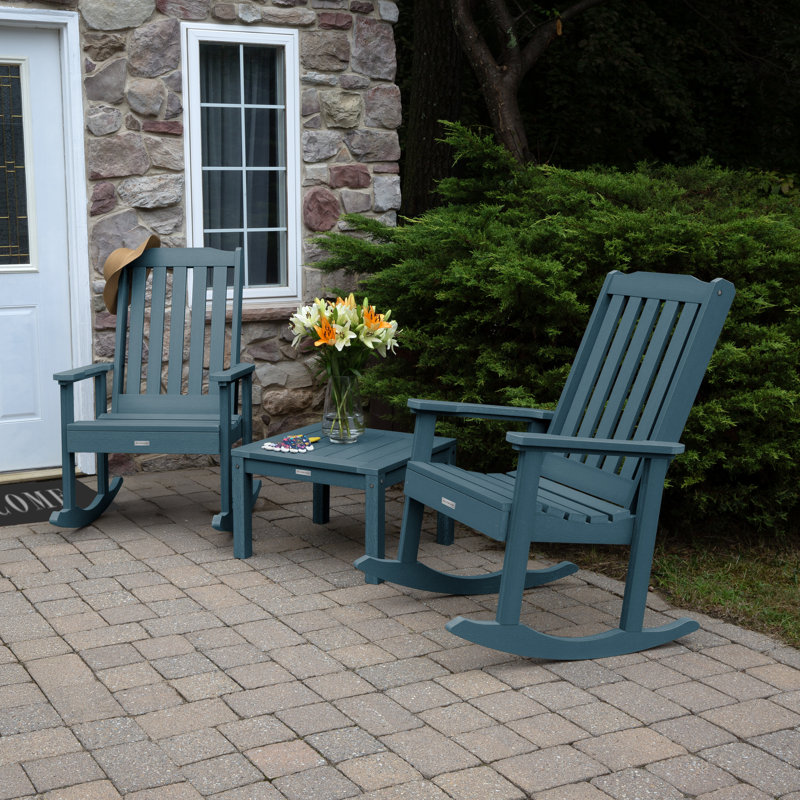 Arbnora 2 - Person Patio Conversation Set, Nantucket Blue