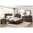 Classic Contemporary Solid Rubberwood Bed