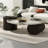 Marble Coffee Table with Unique Design-105342341
