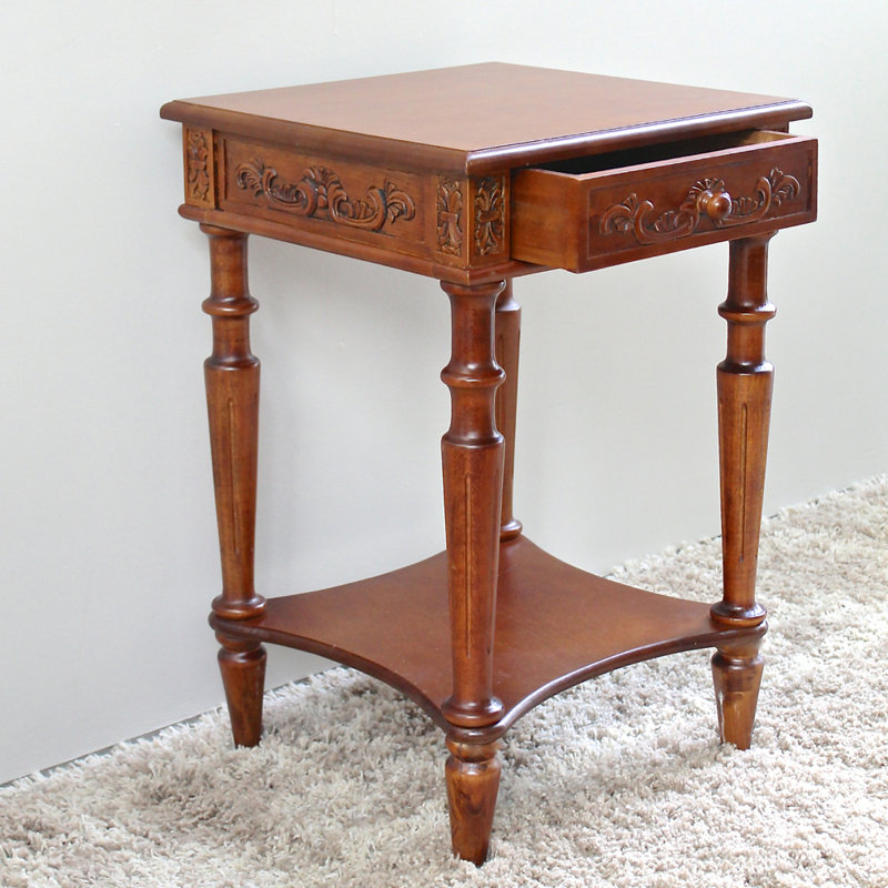 Arnika End Table with Storage