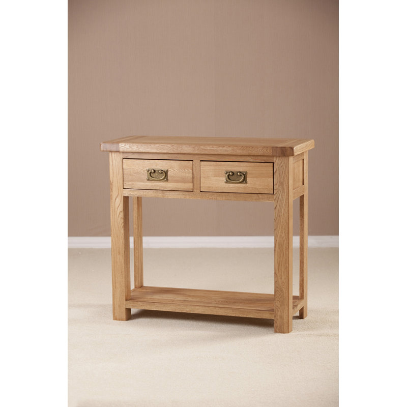 84cm Solid Wood Console Table