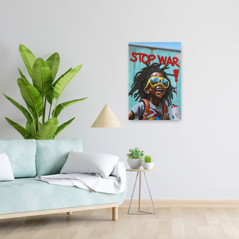 Art contemporain Art contemporain, H 24 po x l 16 po