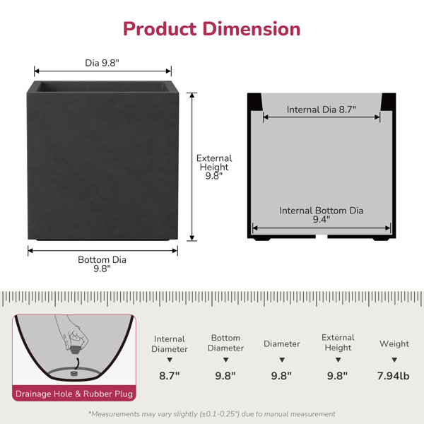 Dimensions du produit