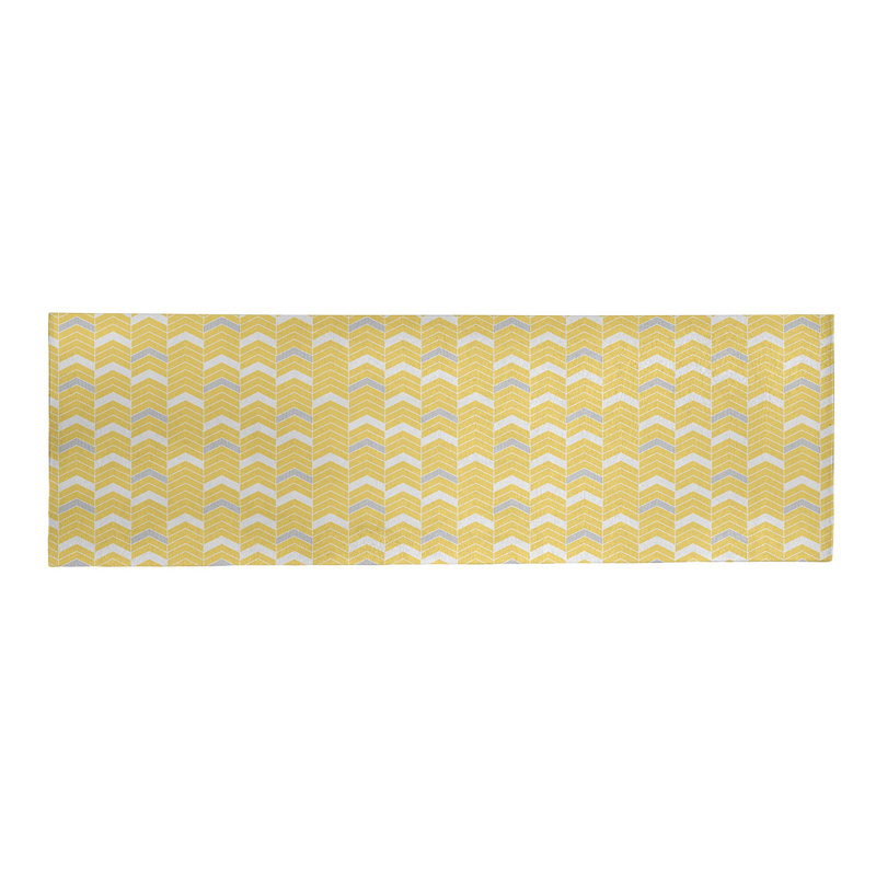 Chenille Chevron Indoor Rug, Runner 2'5" x 8'