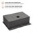 Stainless Steel 30 In 2-Hole Single Bowl Drop-In Kitchen Sink With Bottom Grid And Basket Strainer