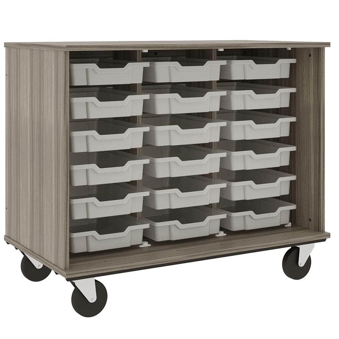 Stevens ID Systems Mobile Classroom Storage with Locking Doors