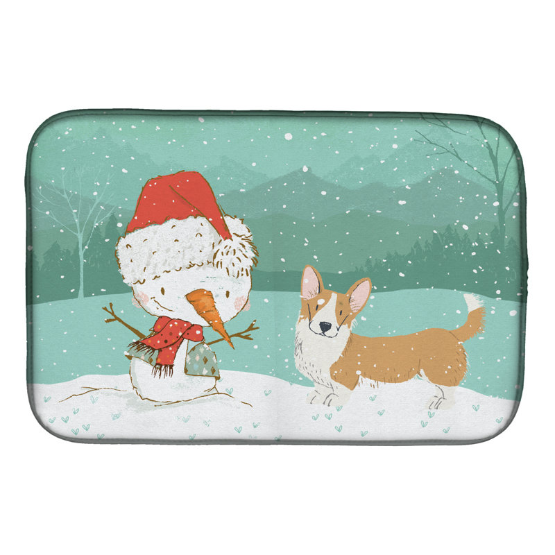Snowman Christmas, Brown 2 Corgi