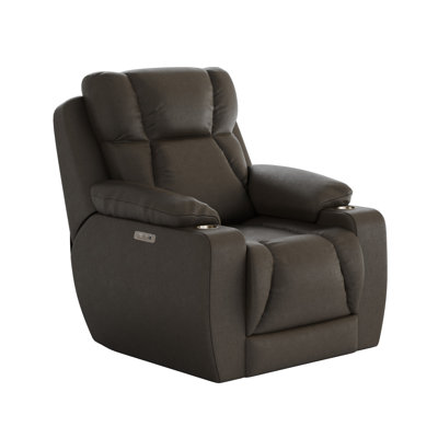 Challenger Big Man's Leather zero clearance recliner  Recliner