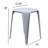 Eiven Plastic Accent Stool-280672637