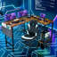 Bureau de jeu en L-678289452