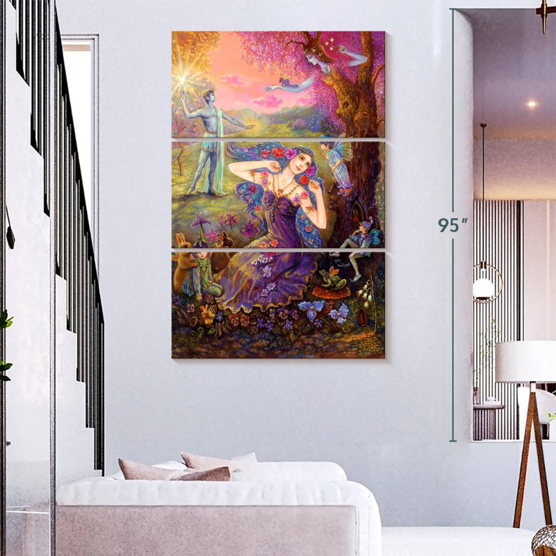 Kelan Spirit Guides, 74" H x 48" W