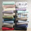 100% molleton, drap grand pour 4 pièces, douillet, doux, boulochage, lavable à la machine, drap plat, taies d'oreiller ajustées, matelas 16 po