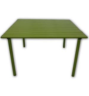 Table basse en aluminium rose avec sac de transport Tragen, Rose