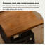 Bureau électrique à hauteur réglable en cuir à deux moteurs Modern Luxury (avec armoire à tiroirs) - 3 options de bureau disponibles-849146303-849146296