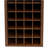 Brown Walnut Color Modular 32  Wine Bar Cabinet Buffet Cabinet