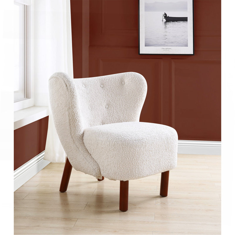 Fauteuil d'appoint en sherpa Teddy