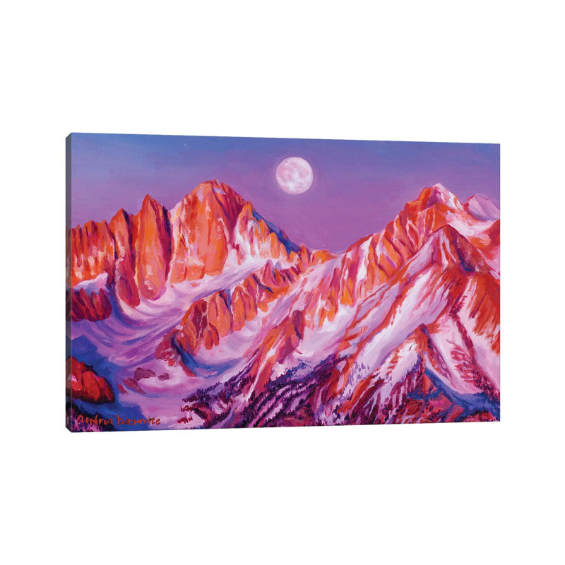 Whitey Russell 1 Piece Wrapped Canvas Painting, 20.32cm H x 30.48cm W