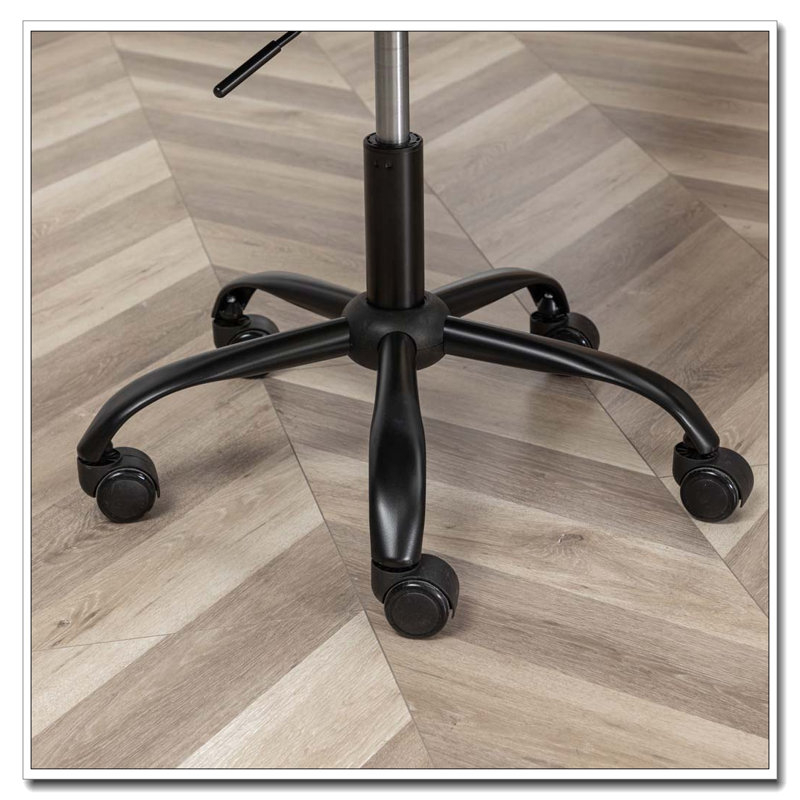 Masar Fabric Swivel Office Chair, Gray