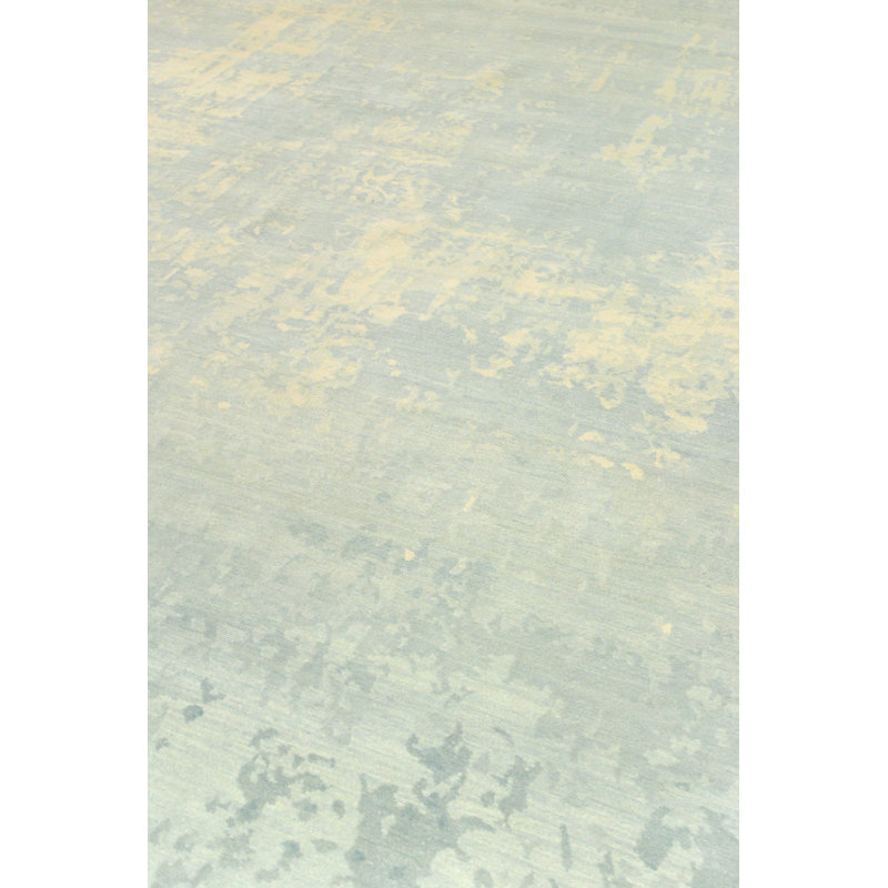 Wool And Silk Nepal One-of-a-Kind Rectangle 9' X 12' Area Rug