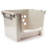 Sterilite Home Organization Stackable Open Storage Bin Container, Gray (24 Pack)