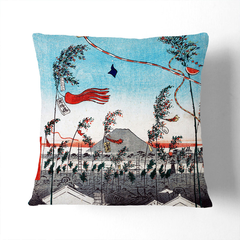 Square Throw Cushion, 55cm H x 55cm W x 20cm D