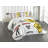 Ambesonne Zombie Bedspread Set Warning Signs Evil Multicolor-105664114