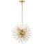 Lys 12 - Light Solid Brass Chandelier by Suzanne Kasler