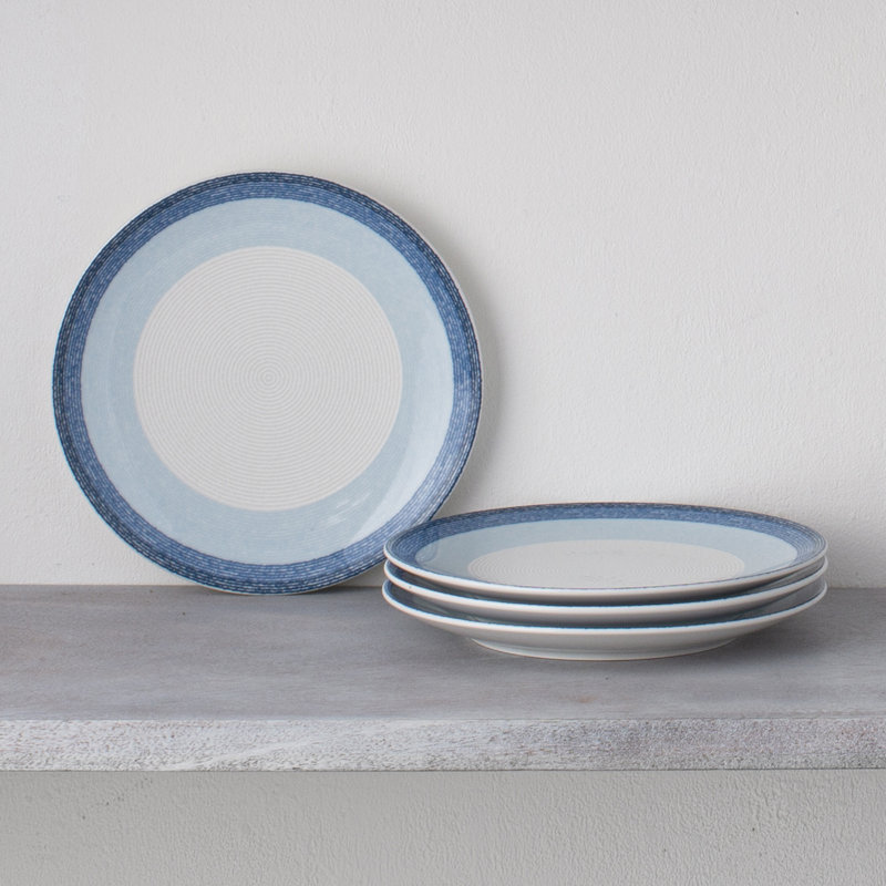 Assiettes à salade de 8 1/4 po Noritake, Ciel