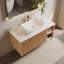 Meuble-lavabo simple avec comptoir en pierre frittée Dexheart-1798174535-1788854393