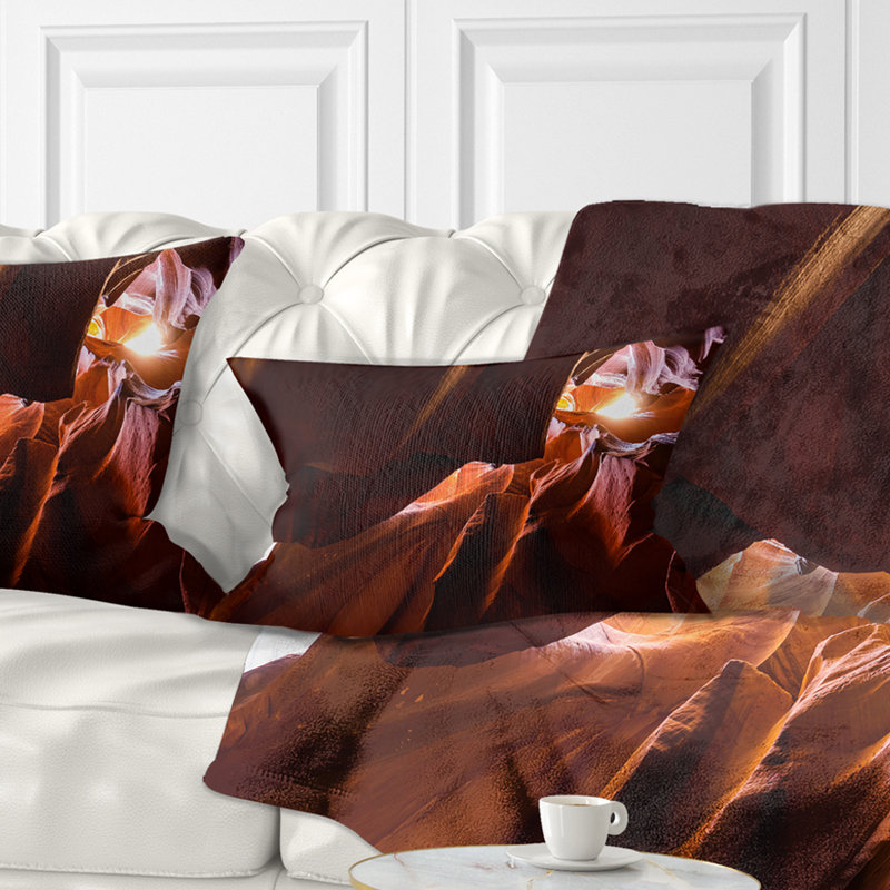 Coussin lombaire paysage antilopes Canyon