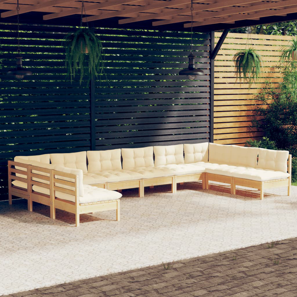 Gartensofa Hristinka mit Kissen