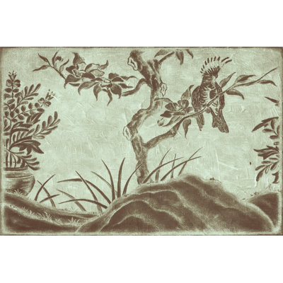 Peaceful Garden V - Wrapped Canvas Painting