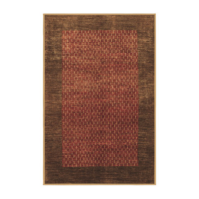 Tapis oriental brun / rouge Eboh